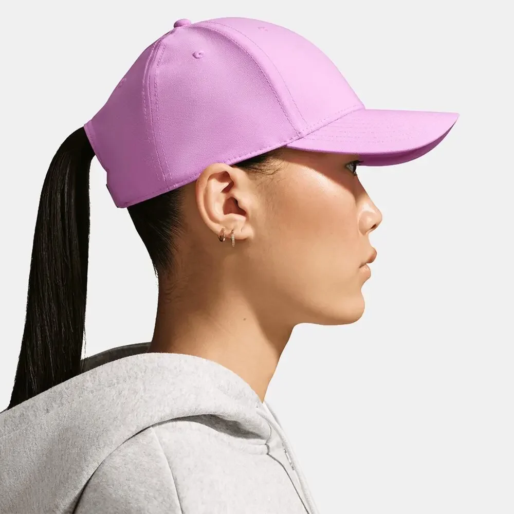 Nike Dri-FIT Club Cap Structured Metal Logo Light Magenta Size M/L FB5371-503